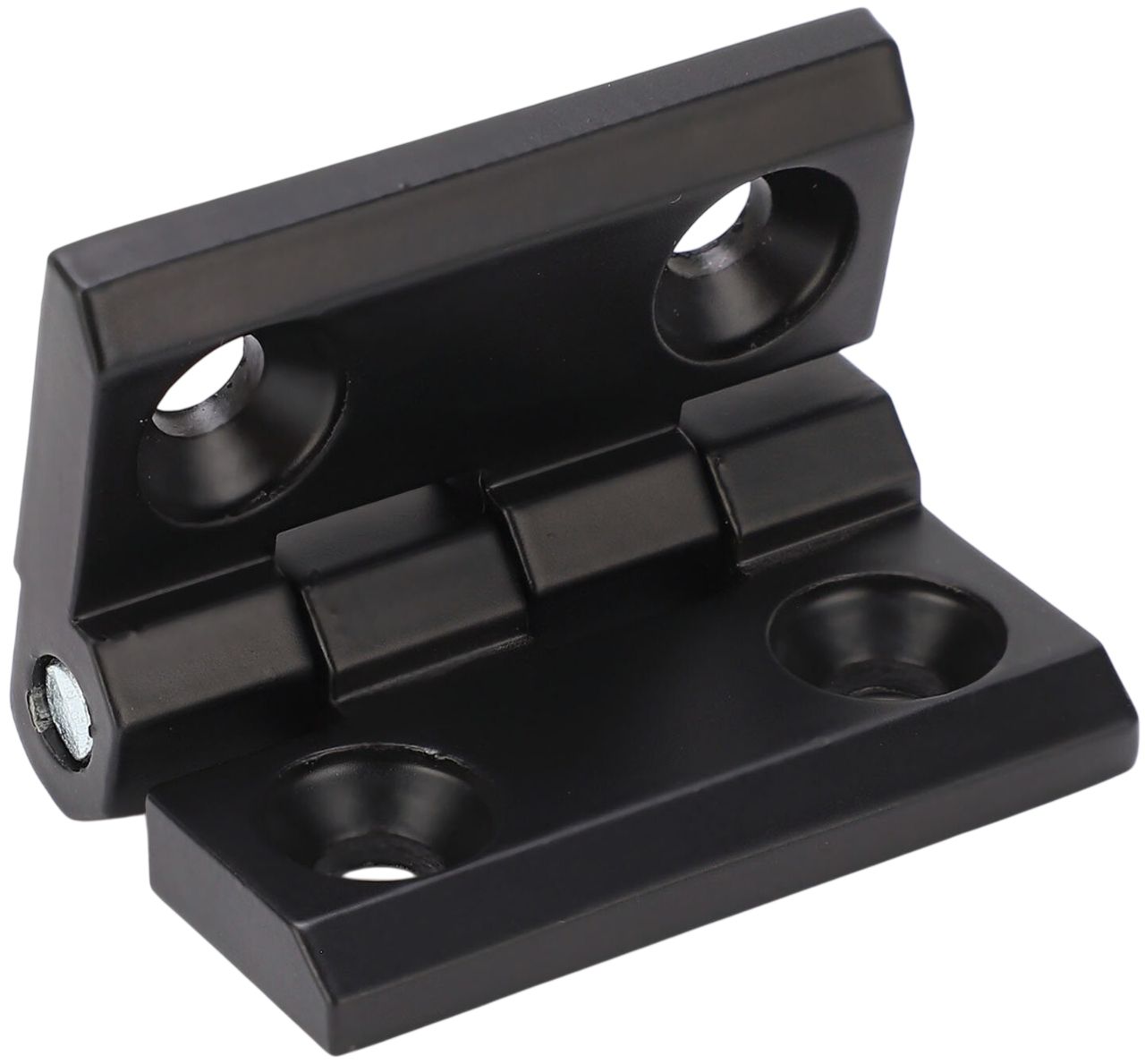 Петля для ящиков и боксов L18, цинк окрашенный - фото