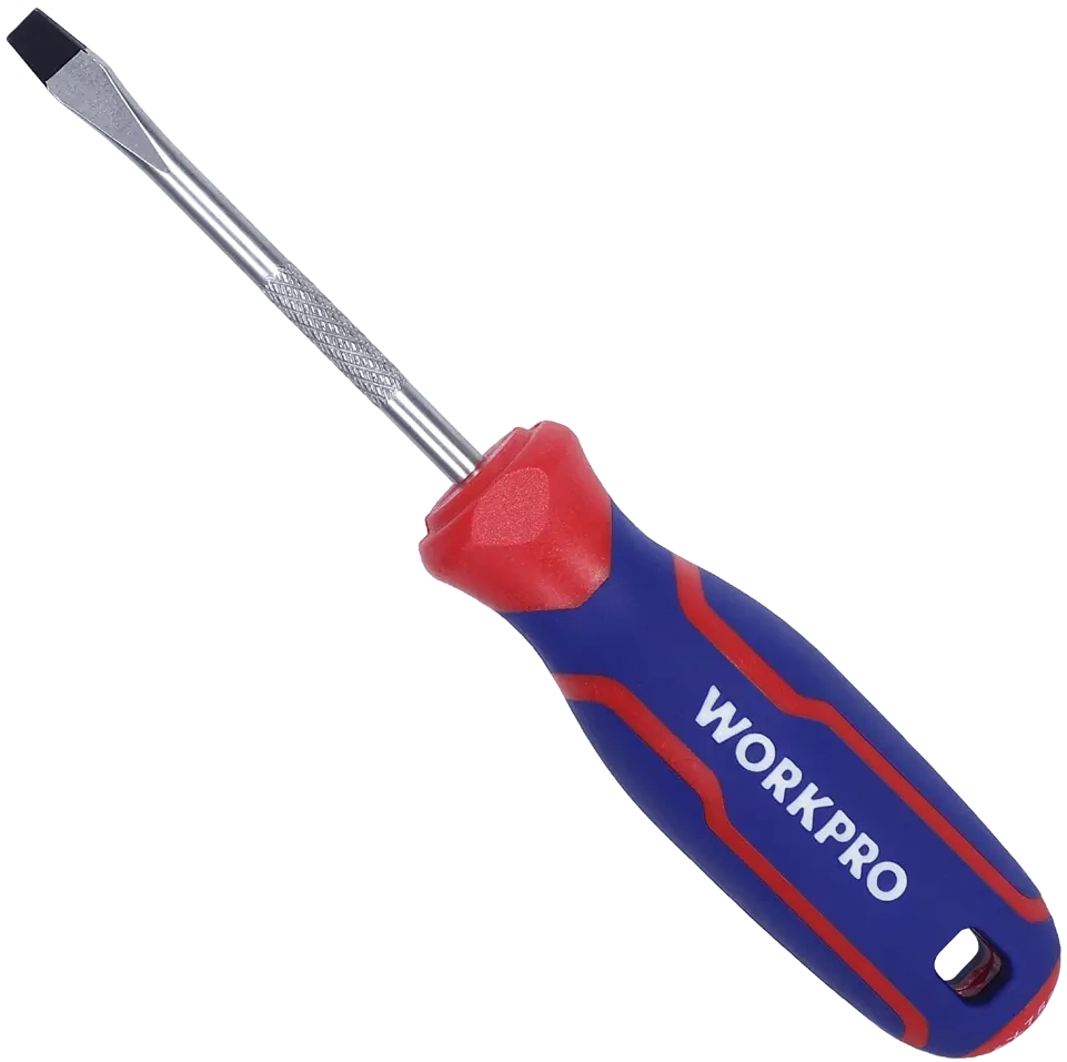 Отвертка шлицевая 6,5х38 мм Workpro WP221024 - фото