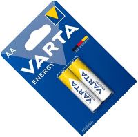Батарейки щелочные AA Varta Energy 4106213412, 2 шт в блистере