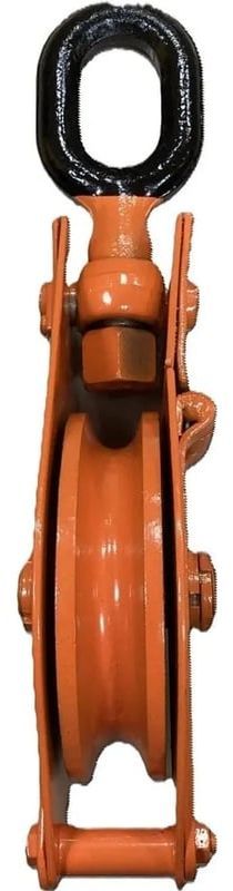 Блок шкивовый однорольный с проушиной и откидной щекой Сибталь - фото