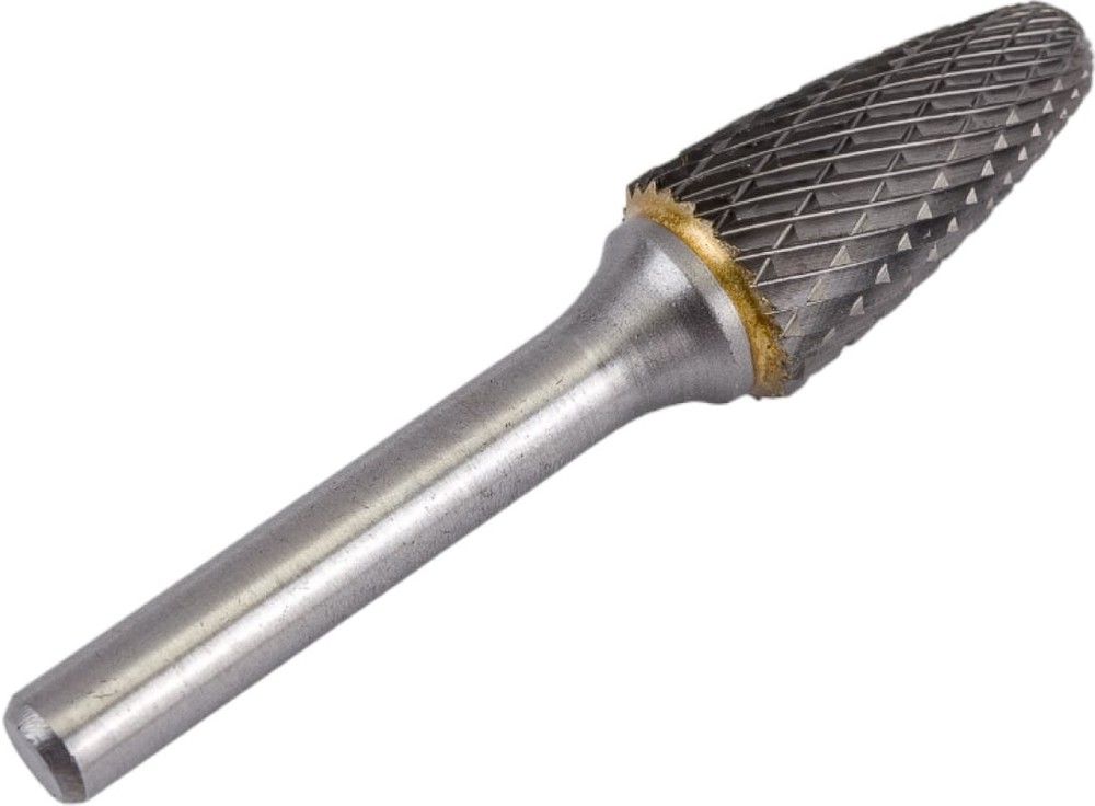 Борфреза твердосплавная 12,5х25х65 мм с X-образной насечкой F (RBF) ВК8 РИ ri.377.19 - фото