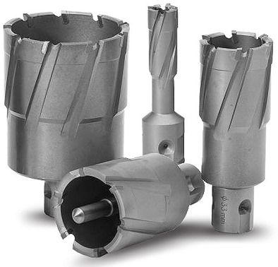 Cверло по металлу корончатое с твердыми зубьями TCT Messer - фото