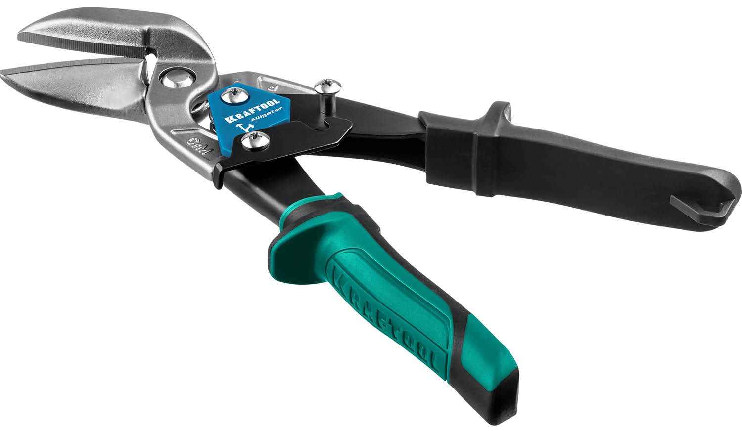 Ножницы по металлу правые усиленные с выносом 250 мм Alligator Kraftool 2328-OR - фото