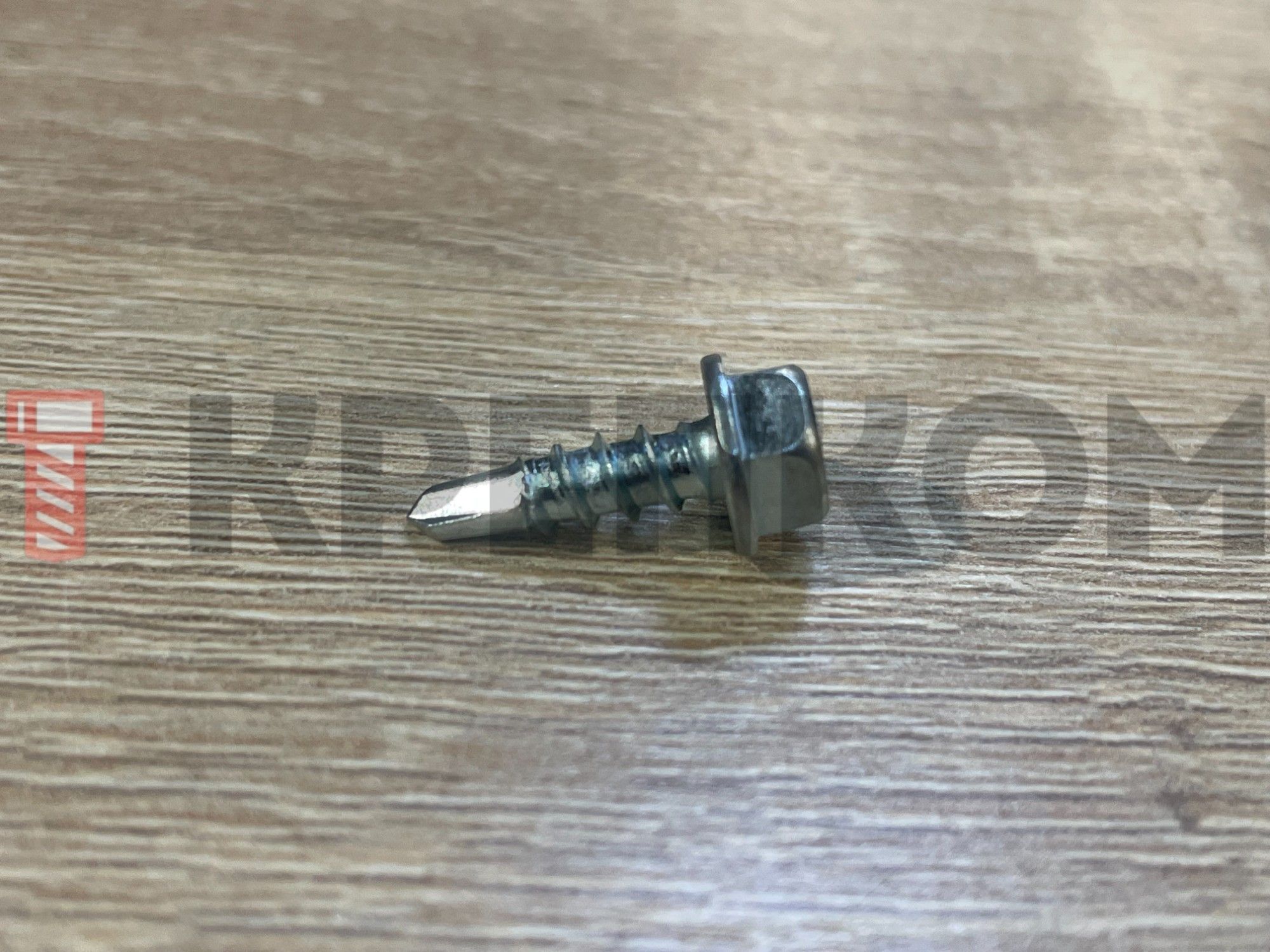 Саморез кровельный без шайбы 4,8х16 мм со сверлом №2 Daxmer 384379, оцинкованная сталь - фото