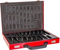 Набор сверл по металлу 1-10 мм, класс В, ЗУБР 29605-H170, сталь Р4М2, 170 штук в металлическом боксе