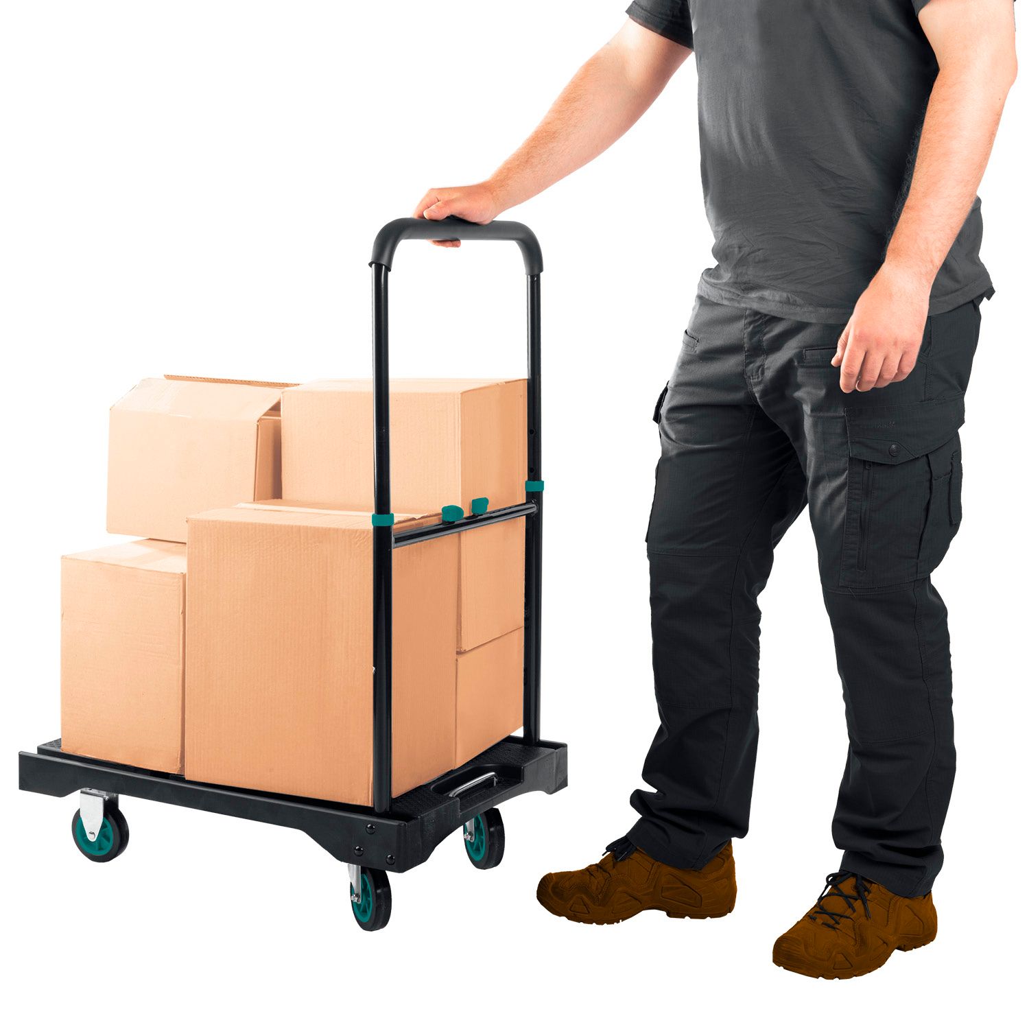 Тележка платформенная Kraftool 38780-150 - фото