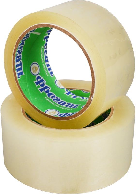 Лента клейкая прозрачная Фрегат - фото