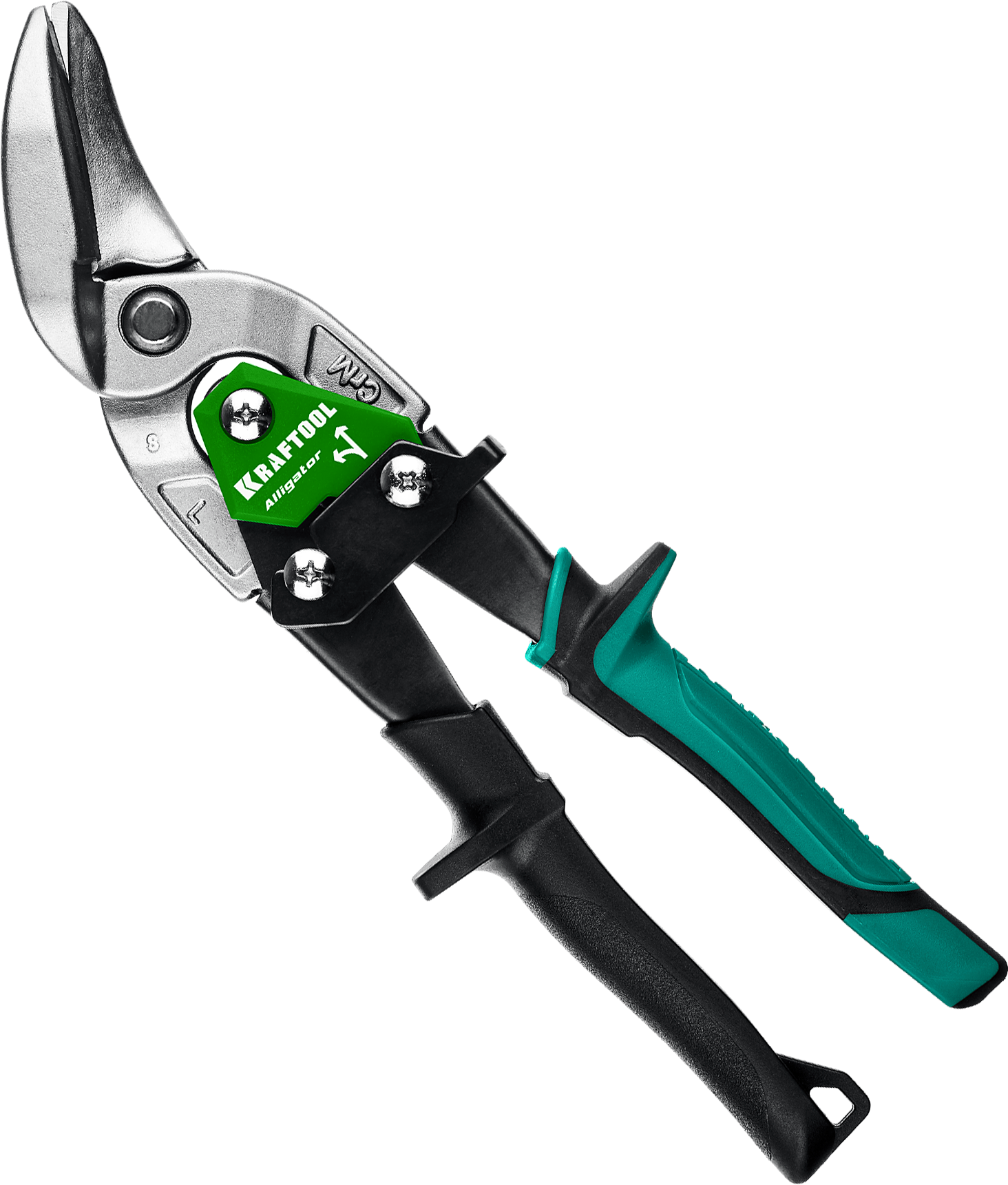 Ножницы по металлу левые усиленные с выносом 250 мм Alligator Kraftool 2328-OL - фото