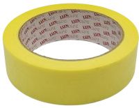 Изображение товара Лента малярная 25 мм 50 м Luxtape, желтая