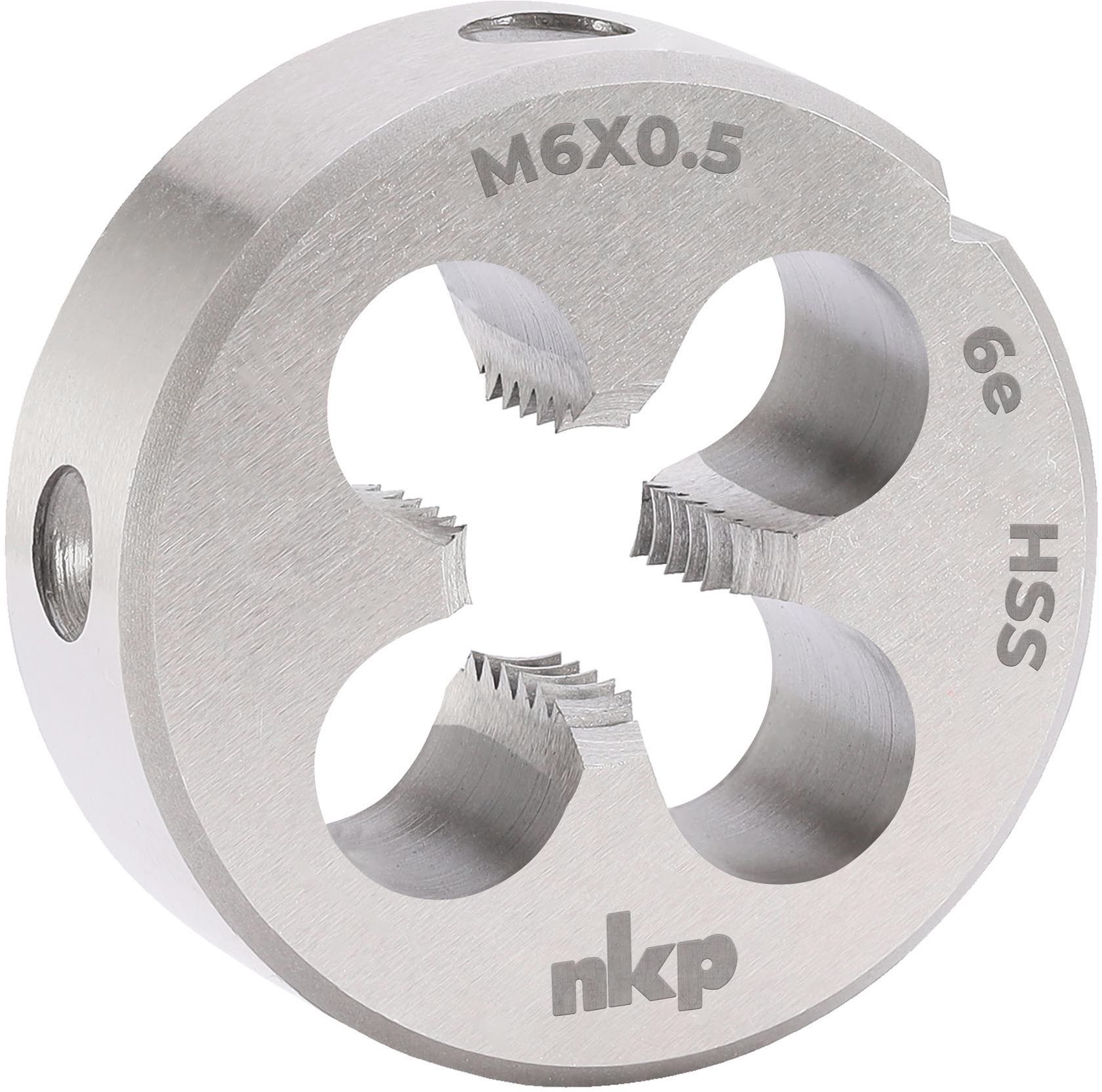 Плашка HSS DIN EN 22568 6e NKP, мелкая метрическая резьба - фото