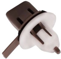 Клипса автомобильная крепежная фигурная AS-226