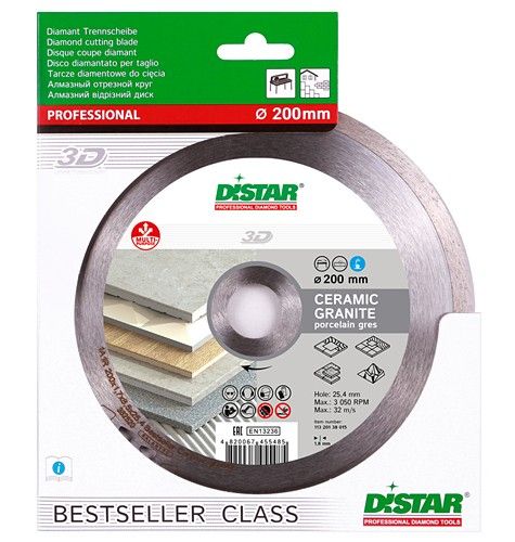 Диск алмазный по керамике Distar Bestseller Ceramic granite 1A1R - фото