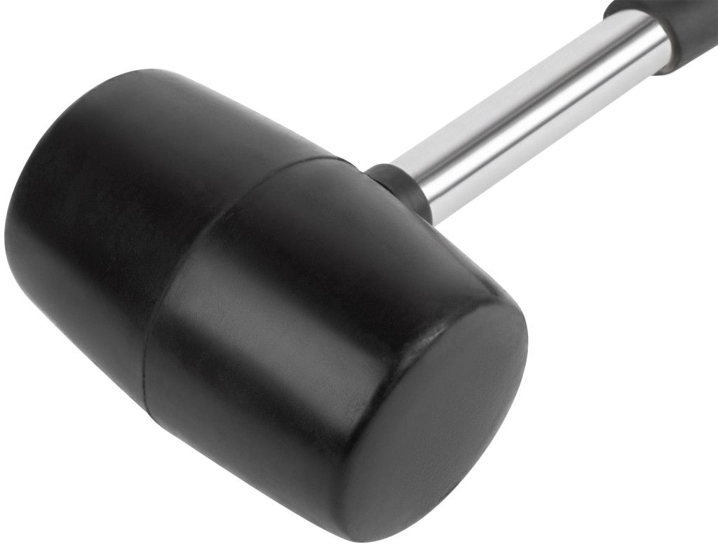 Киянка резиновая с металлической рукояткой 450 гр FIT 45455 - фото