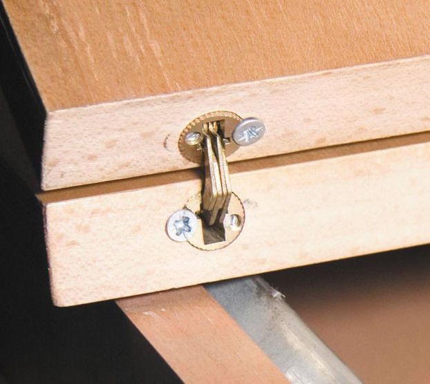 Петля потайная для плит толщиной 22 мм HING D16 УТ-00008214 - фото