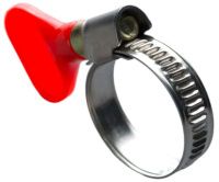 Хомут червячный c ключом 8-12/9, нержавеющая сталь W2