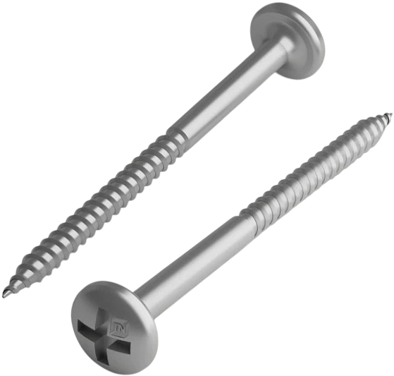 Саморез кровельный остроконечный 4,8х70 мм Технониколь 032665, покрытие Ruspert - фото