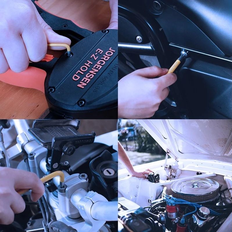 Набор ключей TORX в держателе Т10-Т50 Workpro WP222009, 9 штук - фото