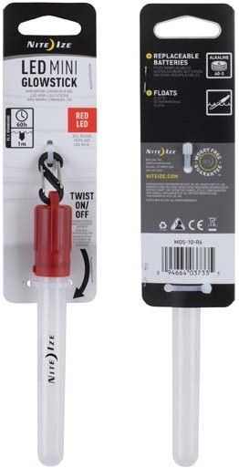 Фонарик Nite Ize LED Mini Glowstick MGS-10-R6 (красный) - фото