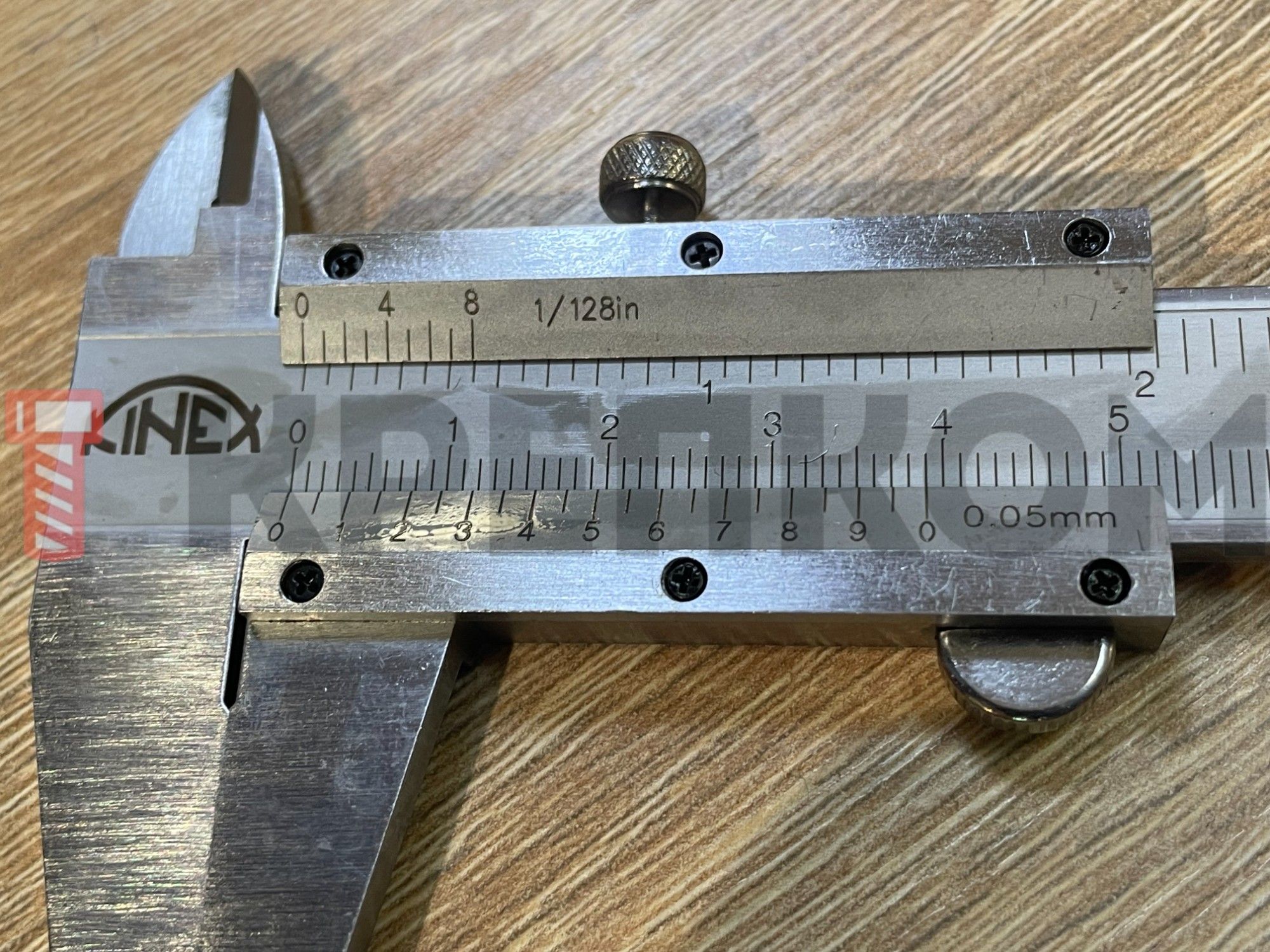 Штангенциркуль нониусный ШЦ-1 DIN 862 Kinex - фото