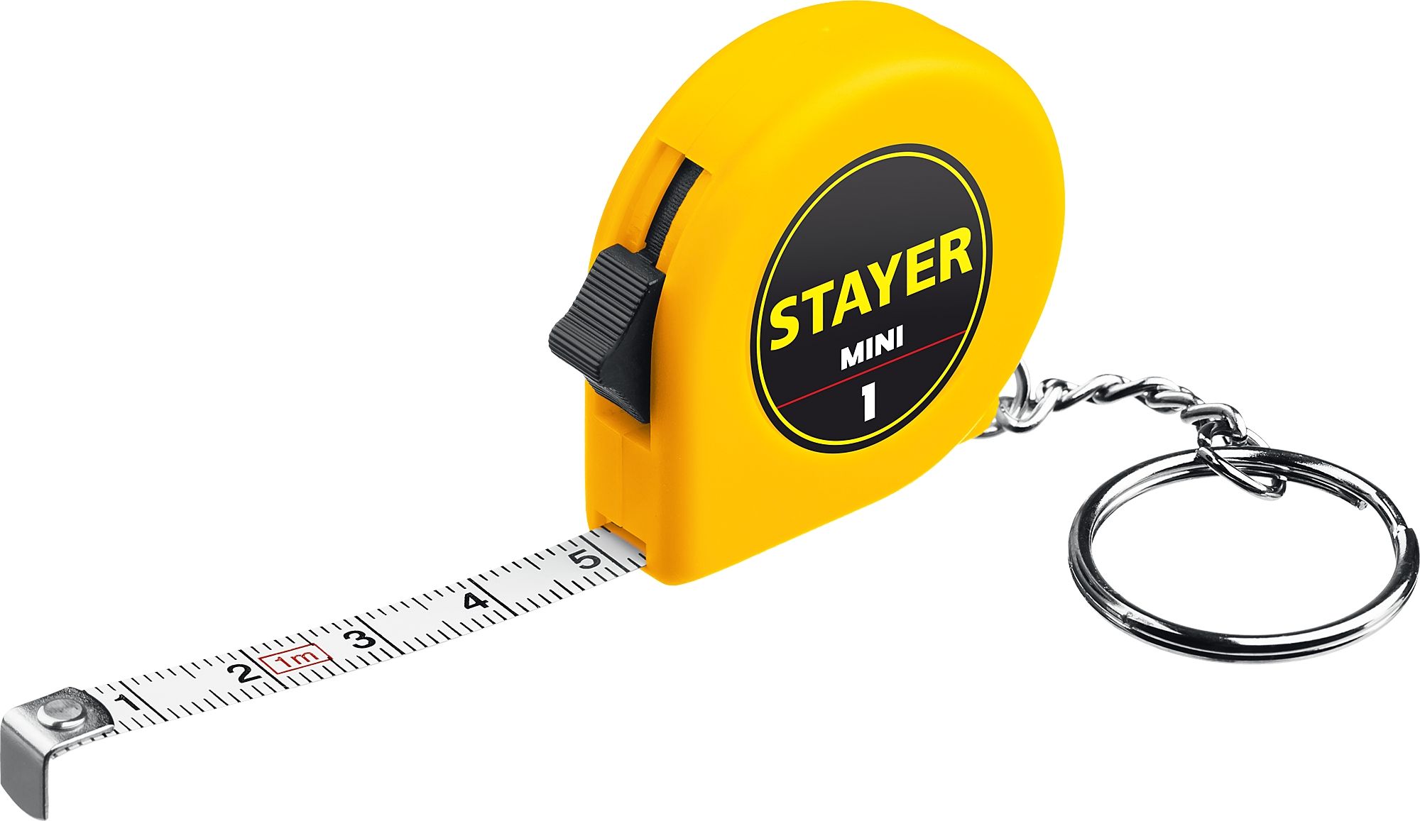 Рулетка-брелок Mini 1 м х 6 мм Stayer 34140-1 - фото