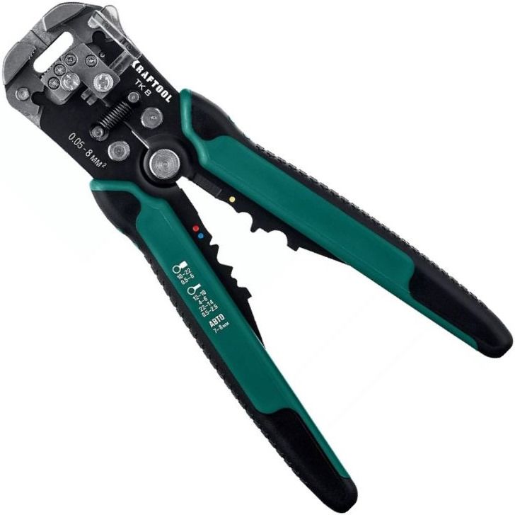 Стриппер автоматический многофункциональный 0,05-8 мм² Kraftool TK-8 22637 - фото