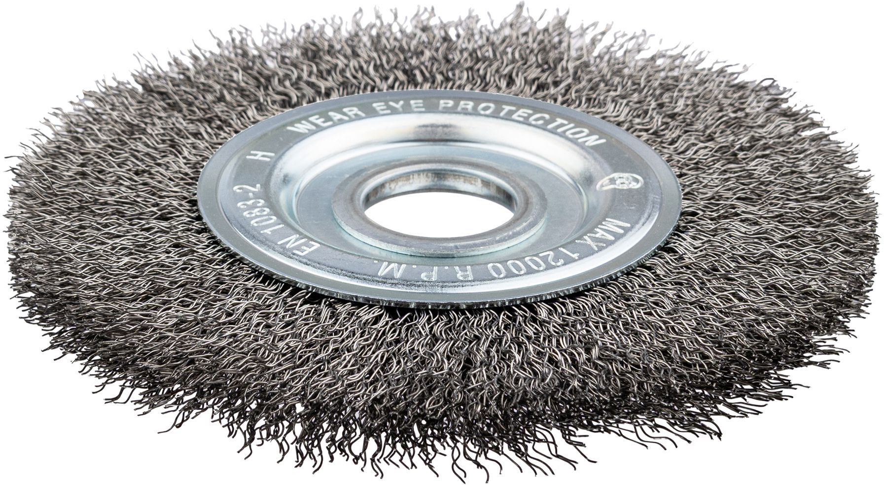 Щетка дисковая гофрированная для УШМ Профоснастка Мастер, сталь - фото