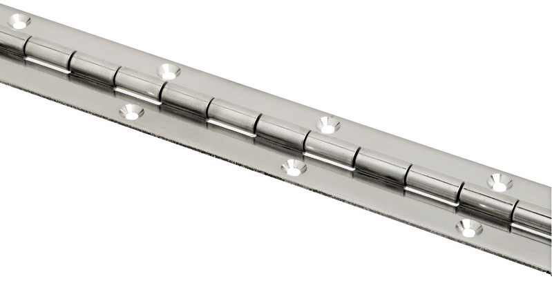 Изображение товара Петля рояльная TZ-CD32 L44C-2 Нержавеющая сталь А2 1800 мм