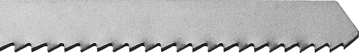 Полотна по дереву и брусу T225B для электролобзика, T-хвостовик 225 мм / 3 мм, ЗУБР 155955-4, У8А сталь, 2 шт - фото