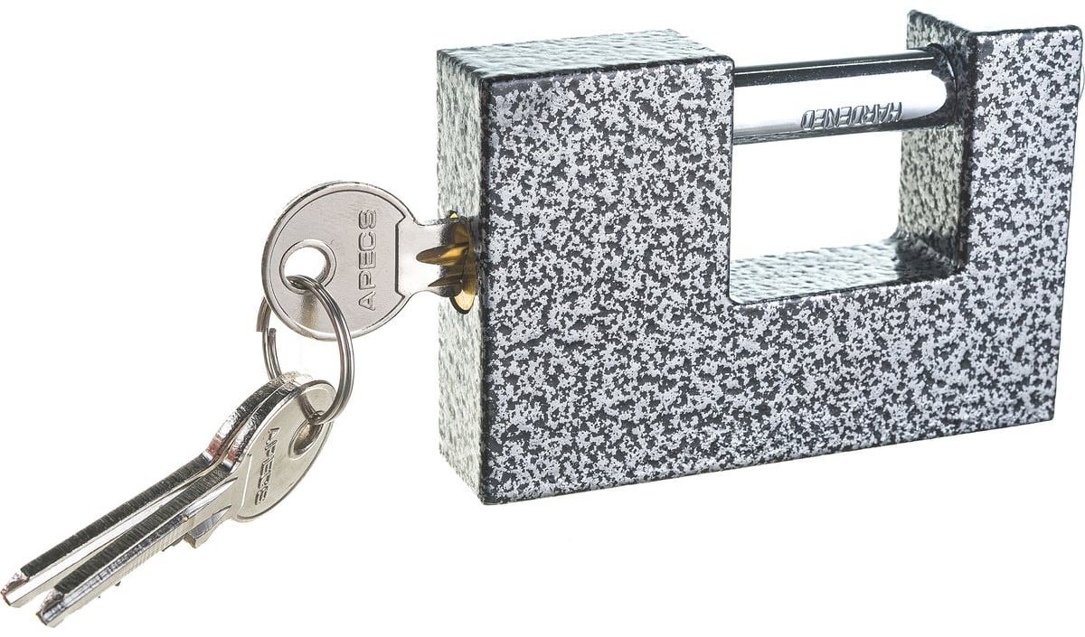 Замок навесной APECS PD-10-90, чугун - фото