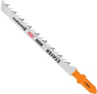 Полотна по дереву T144DF для электролобзика Т-хвостовик 75х4 мм, Stayer 15985-4_z02, биметалл, 2 шт