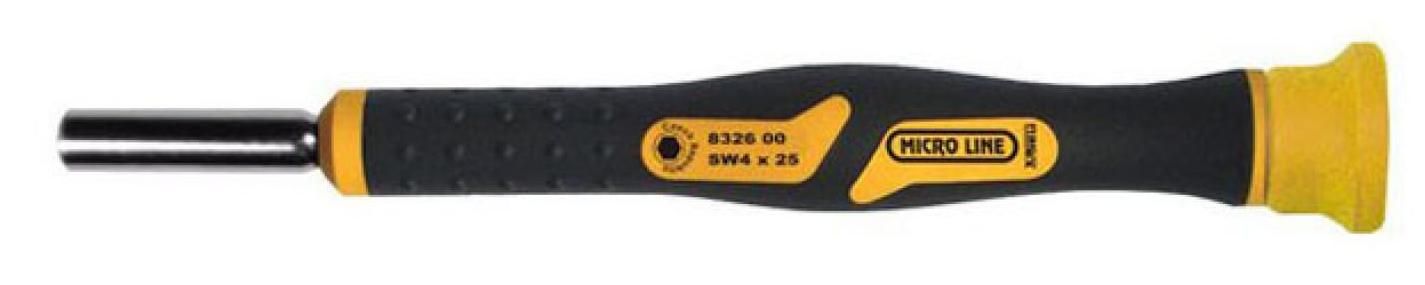 Набор бит Microline Profi с отверткой в деревянной коробке Narex 850110 - фото