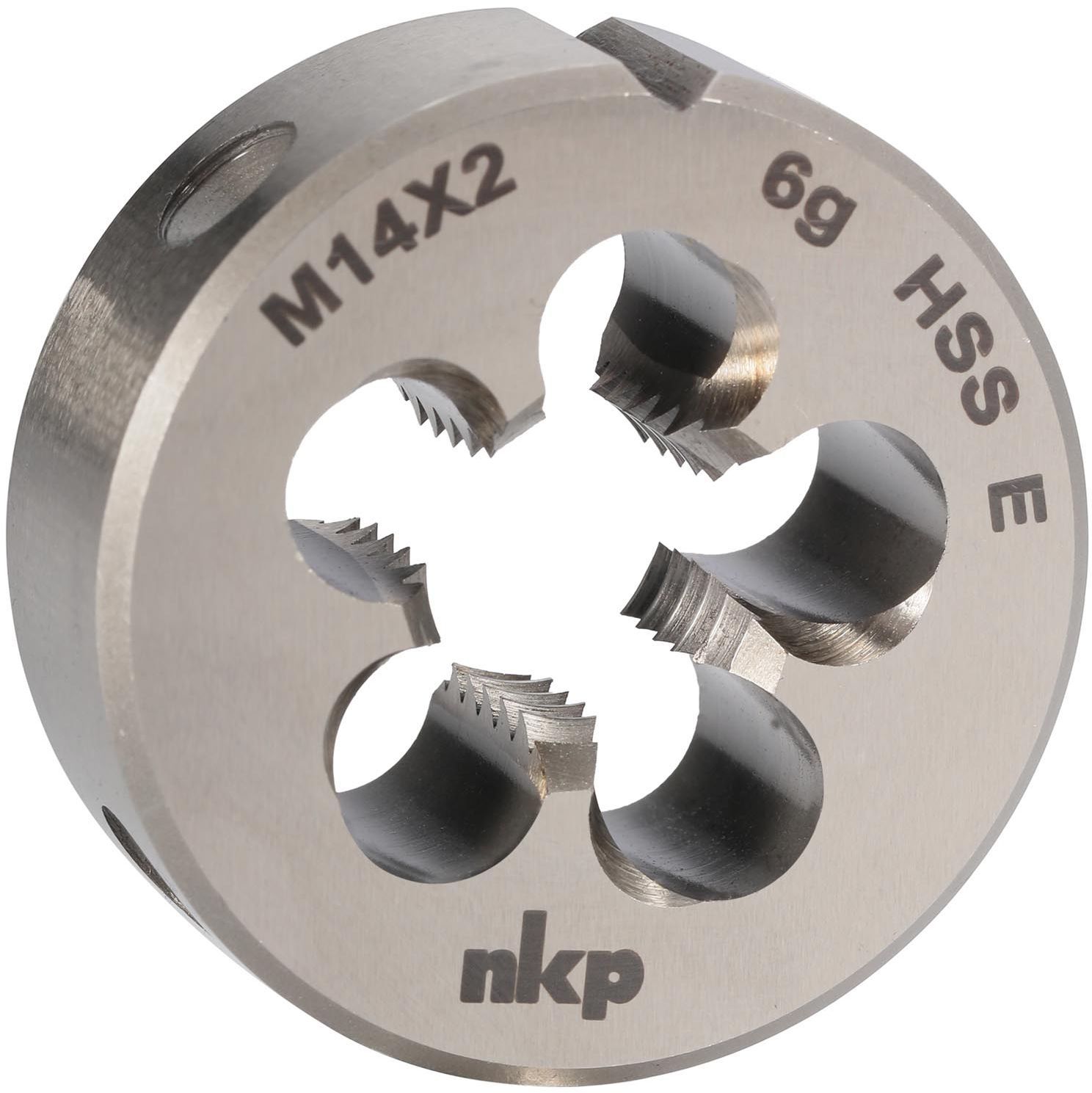 Плашка HSSE DIN EN 22568 NKP, правая метрическая резьба - фото