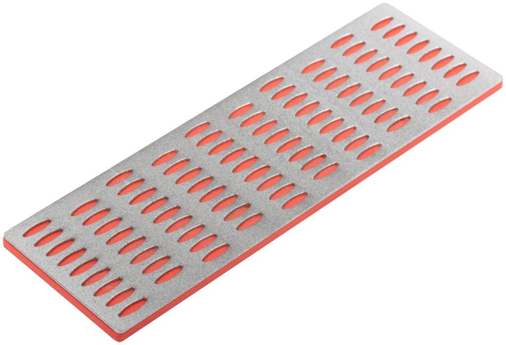 Брусок алмазный абразивный P200 для заточки FIT 38331, красный - фото