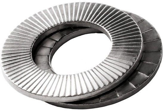 Изображение товара Шайба М27 DIN 25201 (аналог Nord-Lock), нержавеющая сталь А4