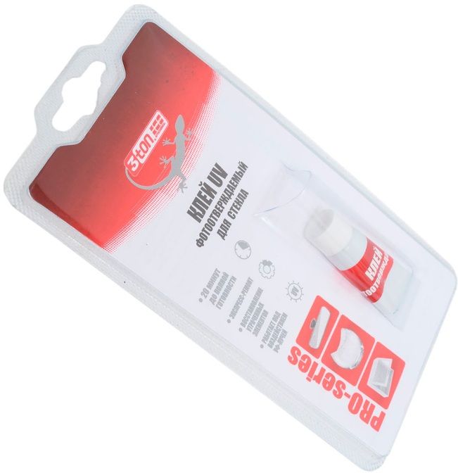 Клей фотоотверждаемый для стёкол ТР-114 2 мл Тритон 55400 - фото