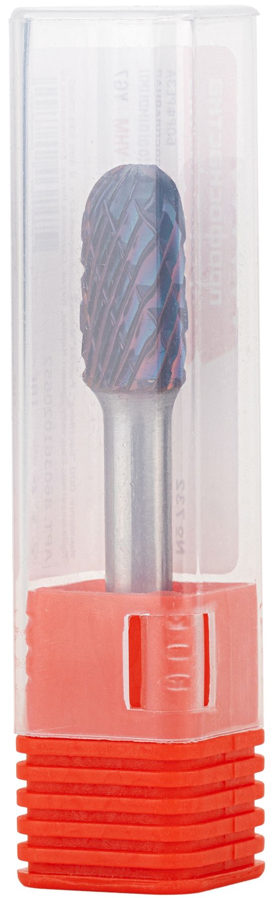 Борфреза твердосплавная UC Nano Blue 10х20х65 мм Профоснастка №732, форма C, 860361020652 - фото