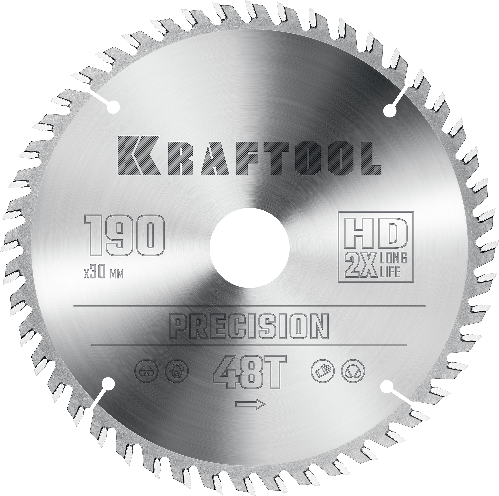 Диск пильный по дереву 300х32 мм 60Т Precision Kraftool, 36952-300-32 - фото