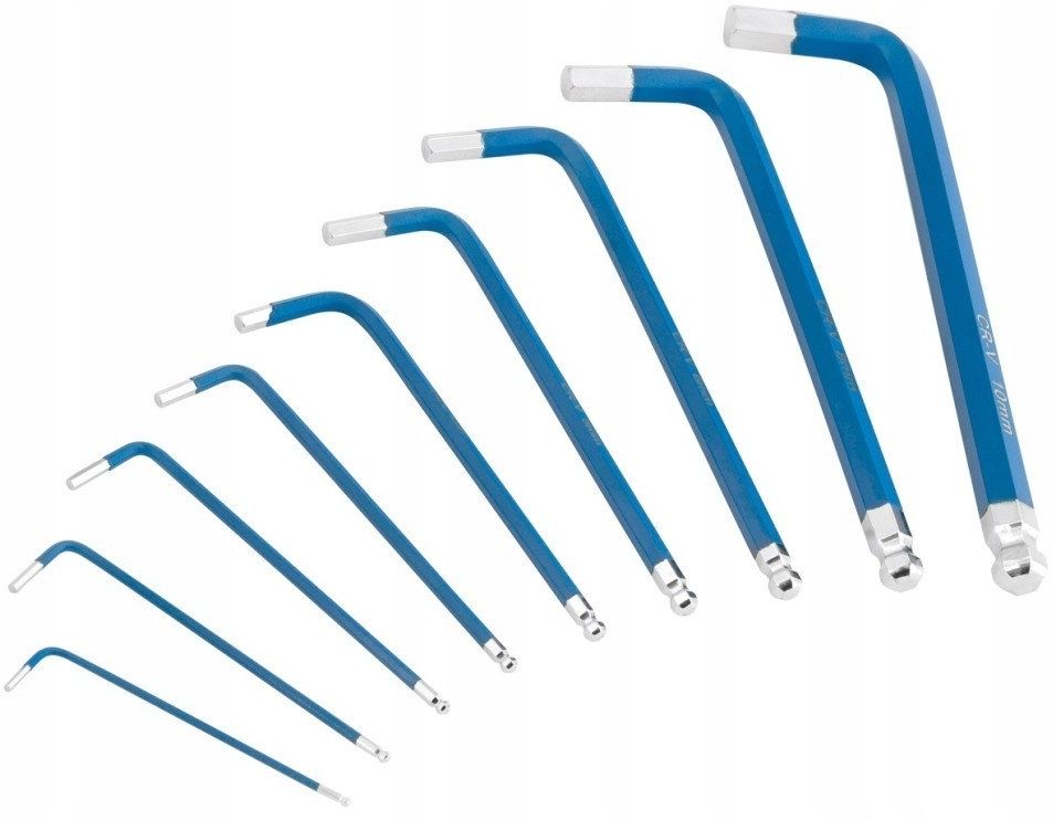 Набор шестигранных ключей с шариковой головкой Workpro PRO WP222010, 9 шт - фото