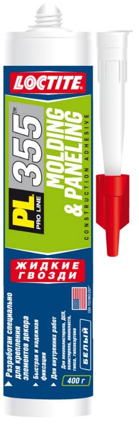 Клей монтажный для молдингов и панелей 400 г PL355 Loctite