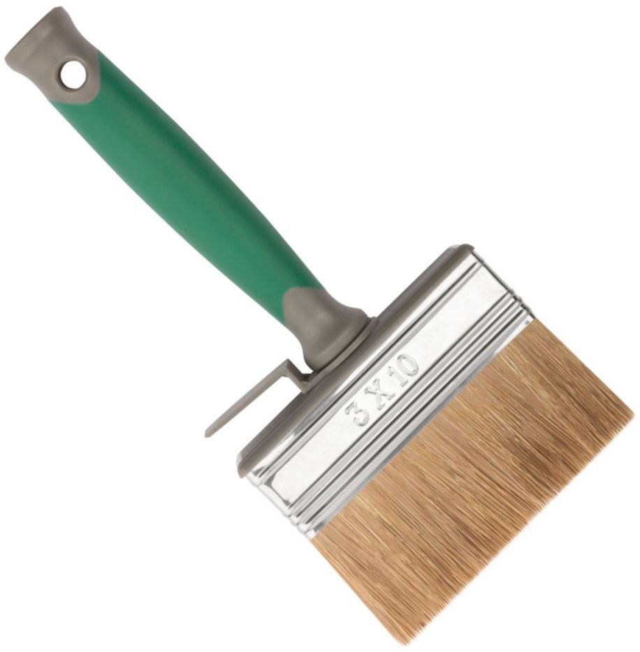 Макловица с двухкомпонентной ручкой 100х30 мм Master Color Pro 30-0592, смешанная щетина - фото