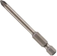 Бита крестовая PH0 длина 90 мм E1/4" SGS 6390-3.0-PH0-3, сталь S2, 3 шт