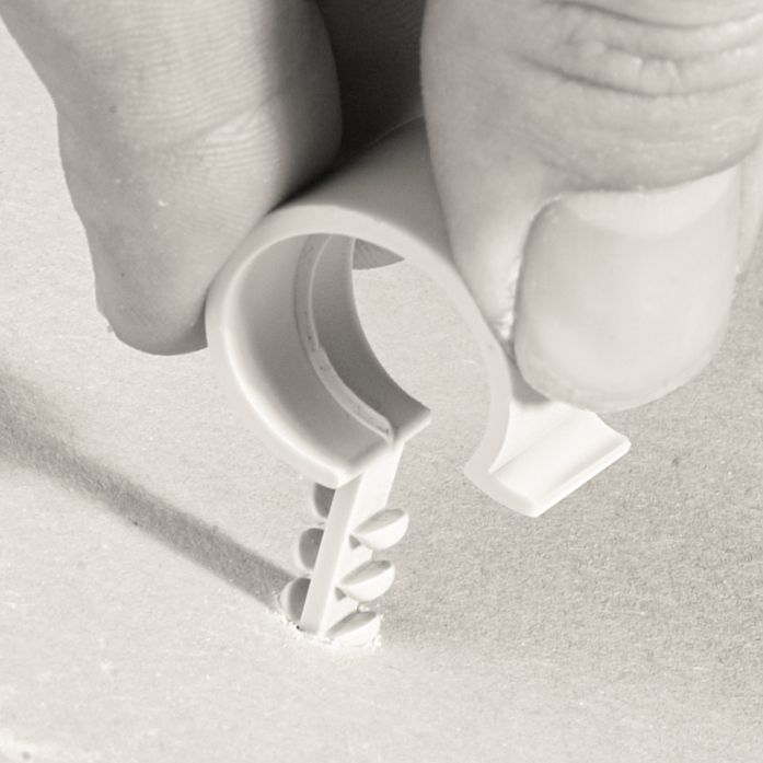 Дюбель-хомут вставной для труб Schnabl USE, полипропилен - фото