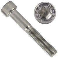 Винт (болт) с цилиндрической головкой М4х4 ТX DIN912 (ISO 4762), полная резьба, нержавеющая сталь А2