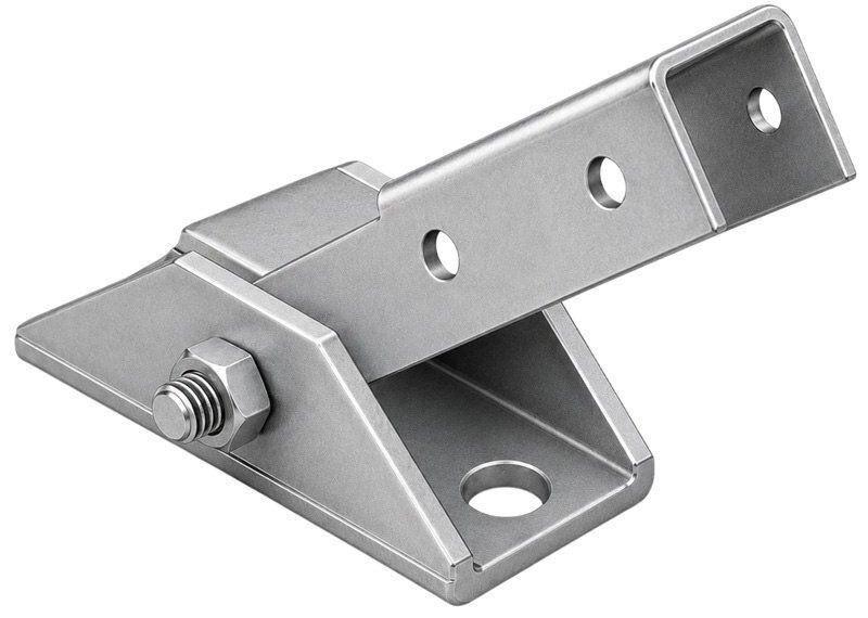 Фланец для профиля FI 50V Fischer FI-ABF 571960, цинк-ламельное покрытие - фото