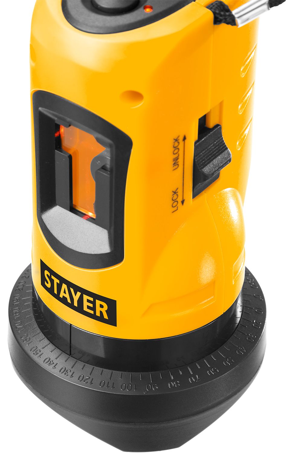 Нивелир лазерный линейный 10 м со штативом 120 см Stayer Laser-Max Professional 34960-H2, в пластиковом кейсе - фото