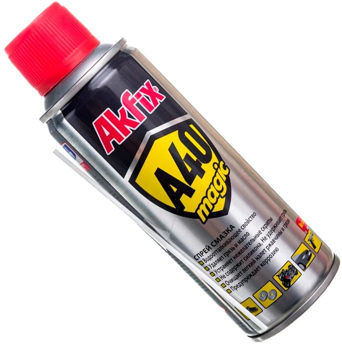 Смазка проникающая 4 в 1 аэрозоль Magic A40 Akfix A40MG, 400 мл - фото