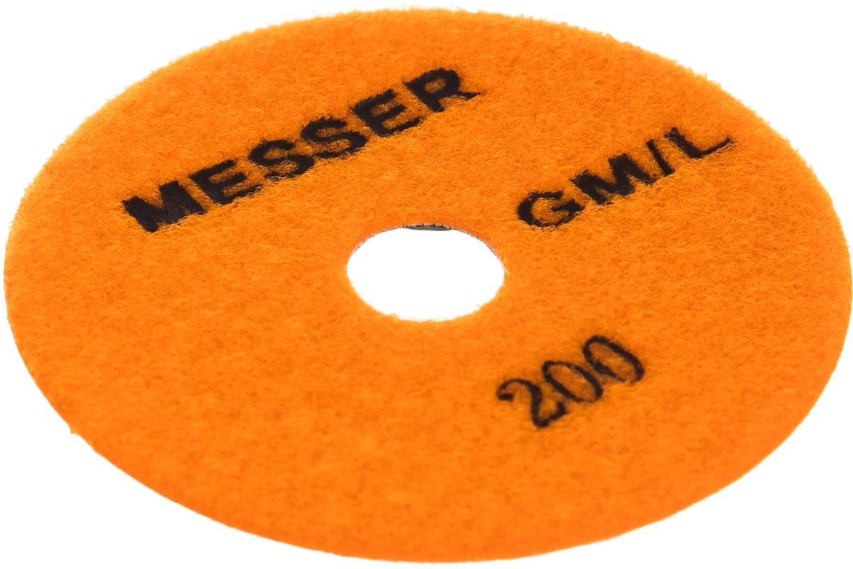 Круг алмазный шлифовальный сухой по камню GM/L Messer - фото