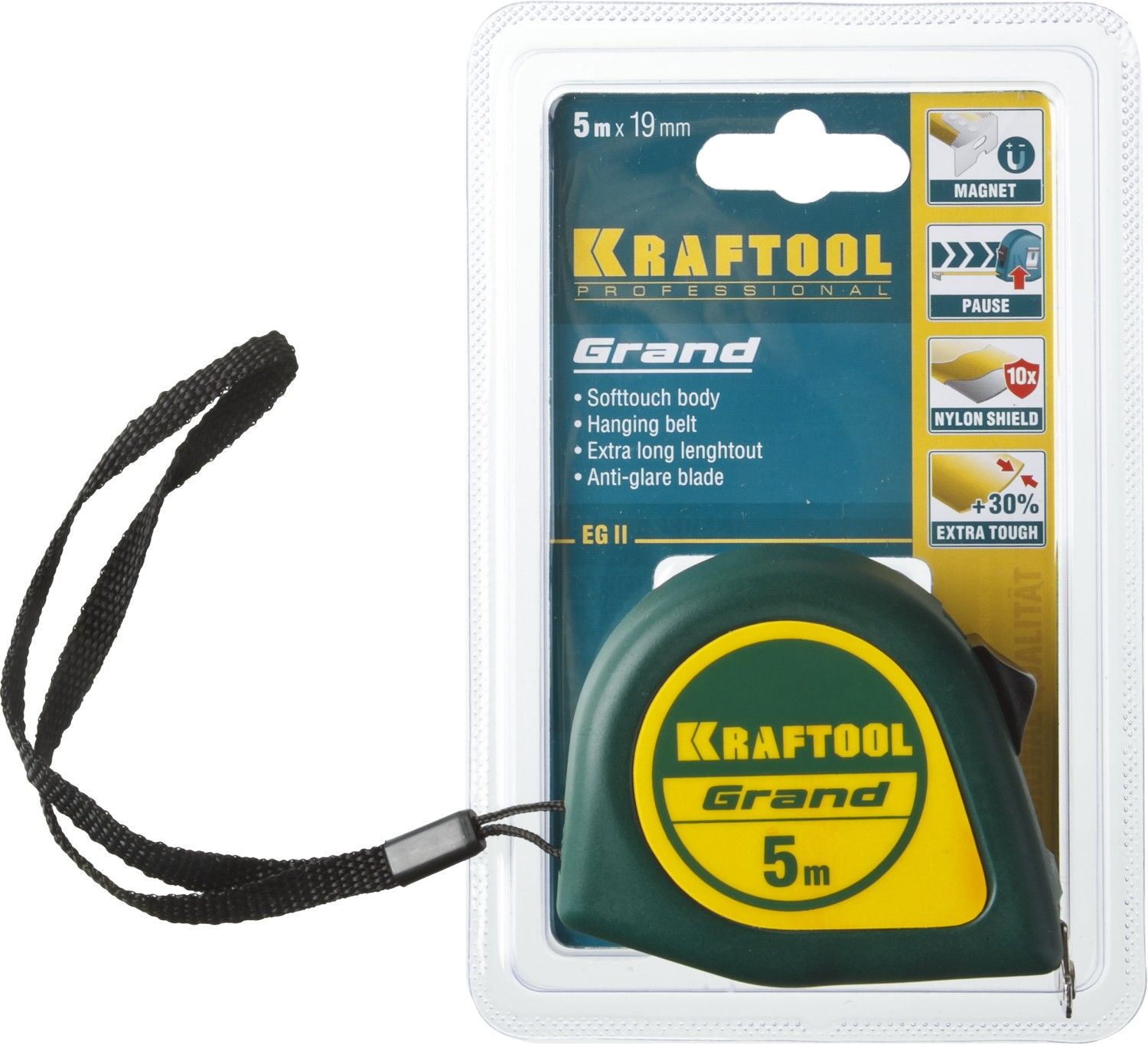 Рулетка ударостойкая Grand Kraftool - фото