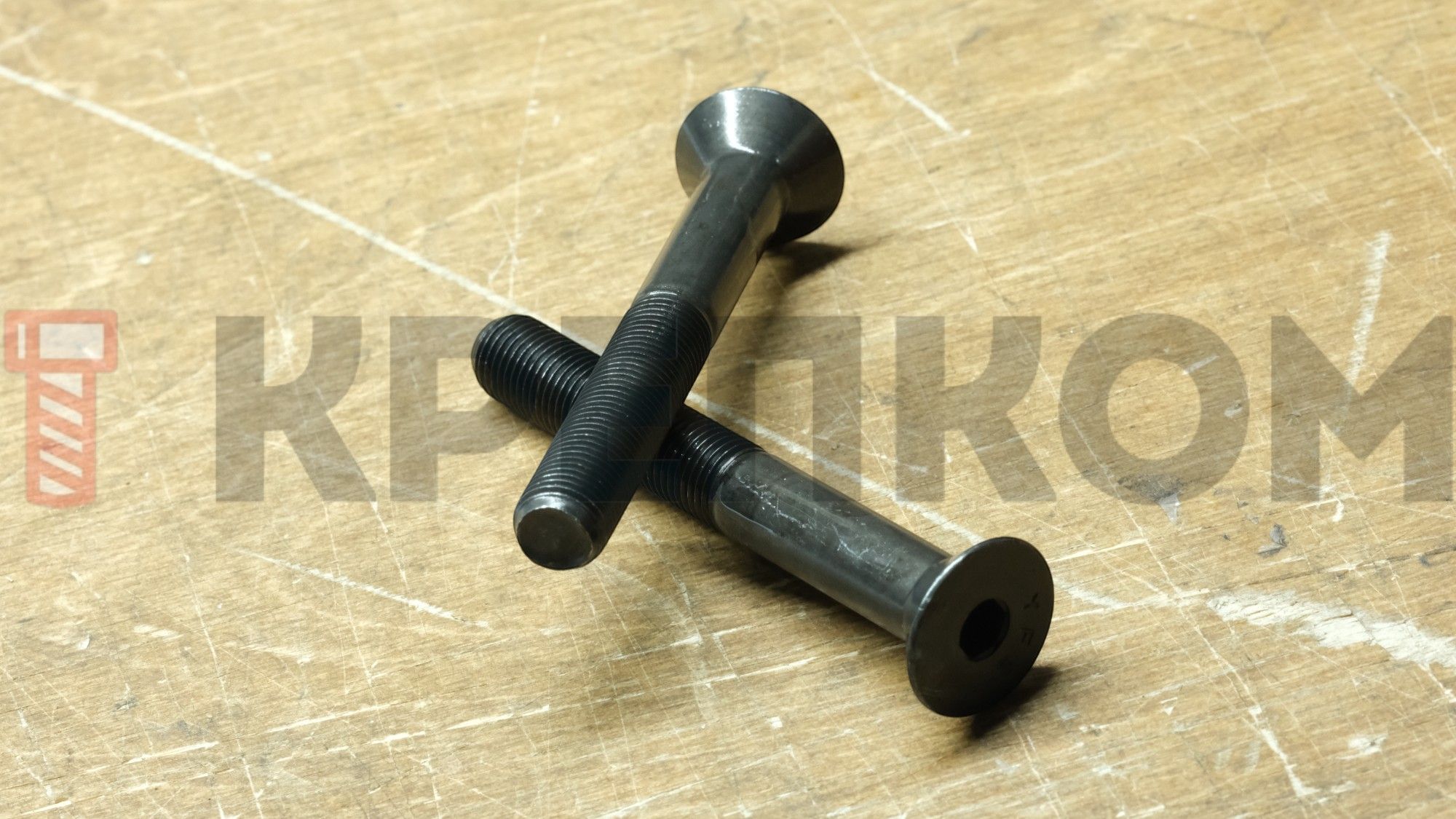 Винт дюймовый с потайной головкой и внутренним шестигранником DIN 7991 UNF (ISO 10642), класс прочности 10.9 (Grade 8) - фото