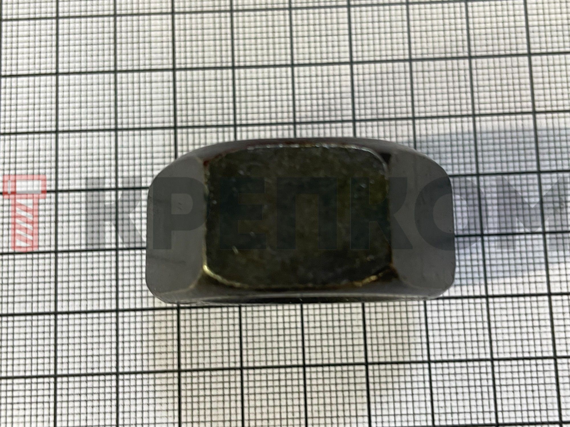 Гайка высокопрочная с мелкой резьбой DIN 934, класс прочности 8, оксидированная - фото